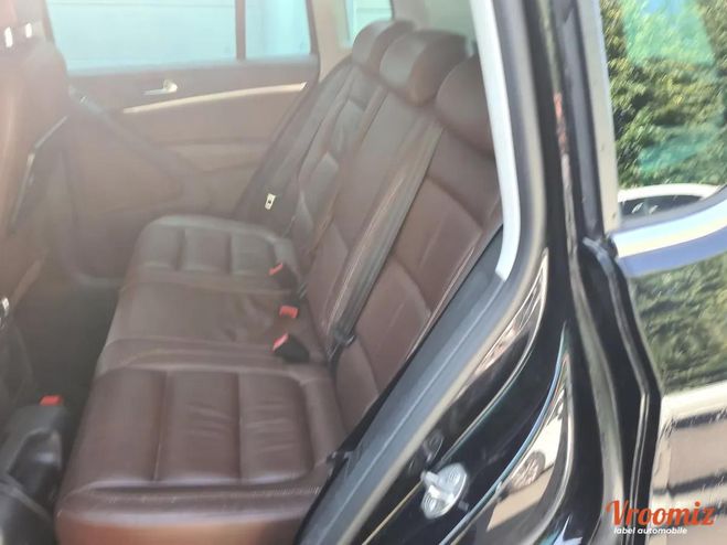 Volkswagen Tiguan TDI CARAT 2012 TOUTS OPTIONS 9490 EUROS Noir de 2012