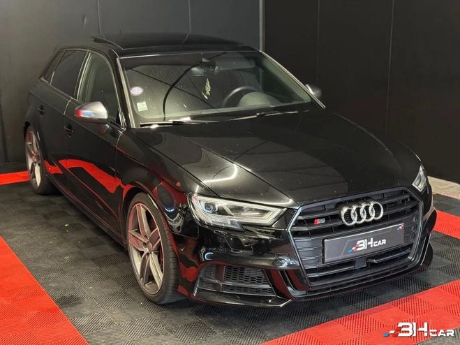 Audi S3 SPORTBACK 2.0 TFSI 300 QUATTRO S-TRONIC  Noir de 2019