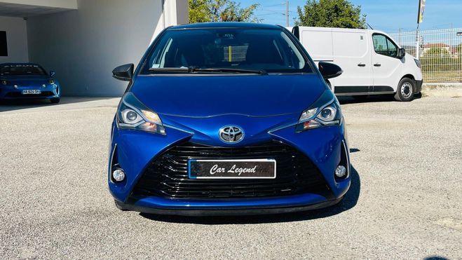Toyota Yaris 69 VVT-i France / r�vis� / garantie 6 mo Bleu Fonc� de 2018