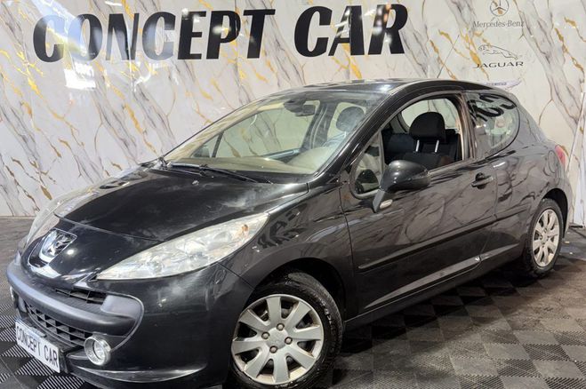 Peugeot 207 1.6 HDI PREMIUN 2008 55 103Kms Premier M Noir de 2008