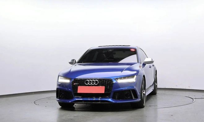 Audi RS7 Sportback V8 4.0 TFSI 560ch Quattro Tipt BLEU de 2015