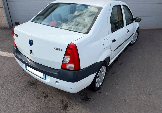Dacia Logan 1.4 MPI 75 Blanc de 2008