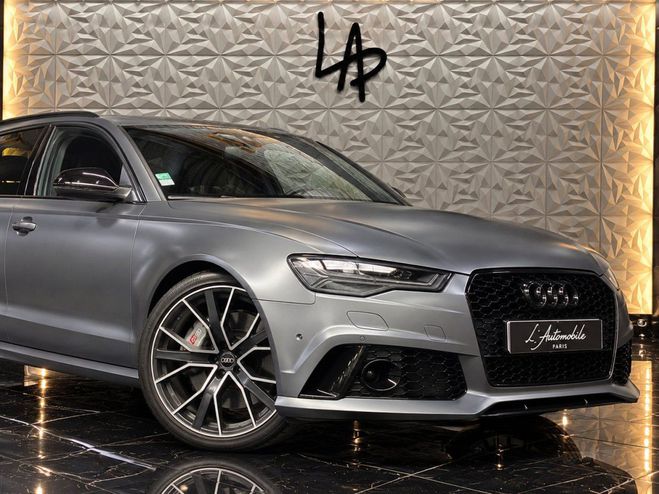 Audi RS6 4.0 V8 TFSI 605CH PERFORMANCE EXCLUSIVE INC. de 2018