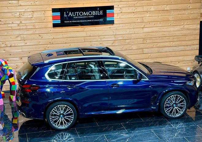 BMW X5 (g05) xdrive50e 489 m sport bva8 laser t Bleu de 2024