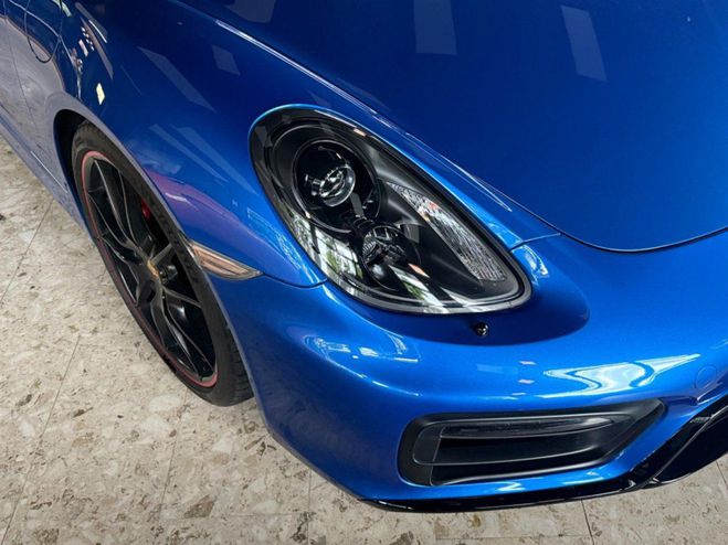 Porsche Cayman GTS Bleu saphir m�tallis� de 2017