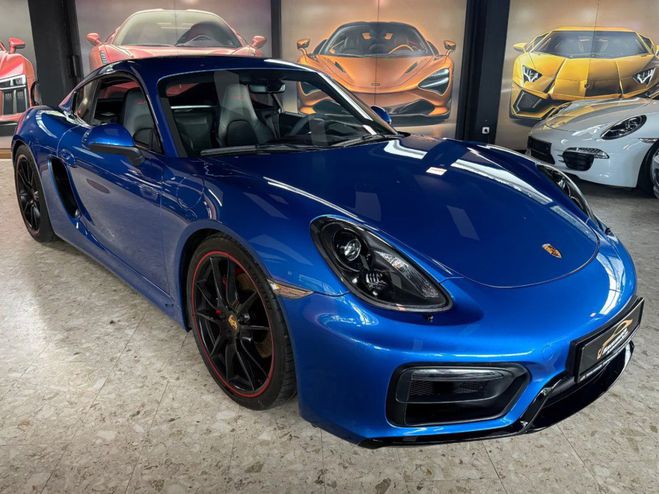 Porsche Cayman GTS Bleu saphir m�tallis� de 2017