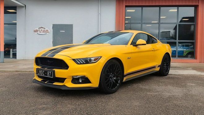 Ford Mustang Fastback 5.0 421CH GT Premium Jaune de 2015