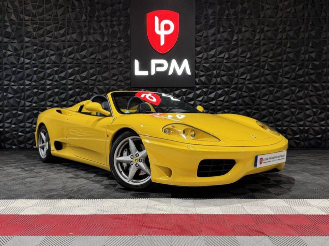 Ferrari 360 Modena Spider F1 400CH V8 2�ME MAIN JAUNE de 2003