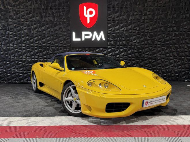 Ferrari 360 Modena Spider F1 400CH V8 2�ME MAIN JAUNE de 2003