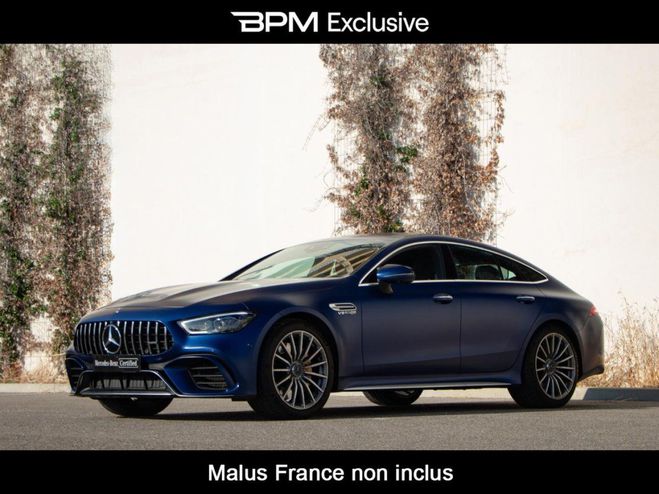 Mercedes Amg GT 4 Portes 63 S 639ch 4Matic  Speedshift M Bleu Brillant Magno Designo de 2019