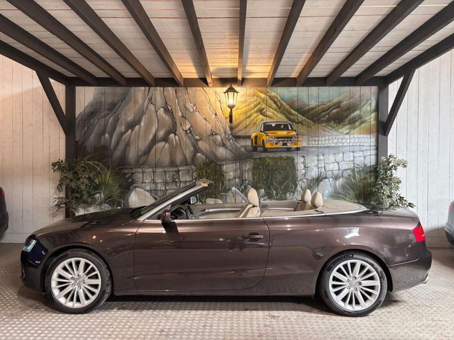 Audi A5 CABRIOLET 2.0 TFSI 211 CV AMBITION LUXE  Marron de 2011