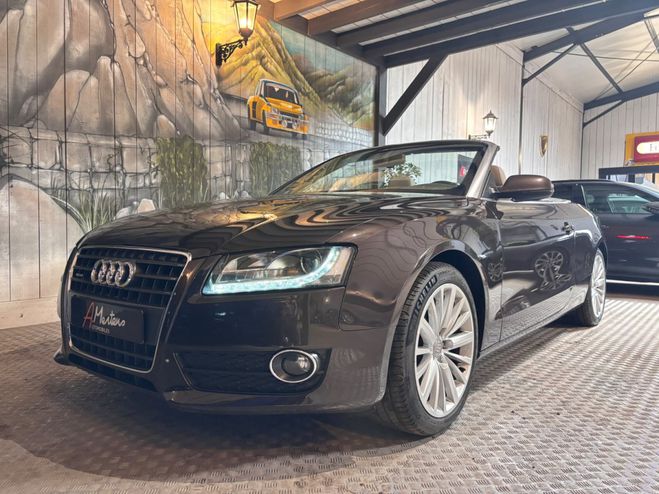 Audi A5 CABRIOLET 2.0 TFSI 211 CV AMBITION LUXE  Marron de 2011