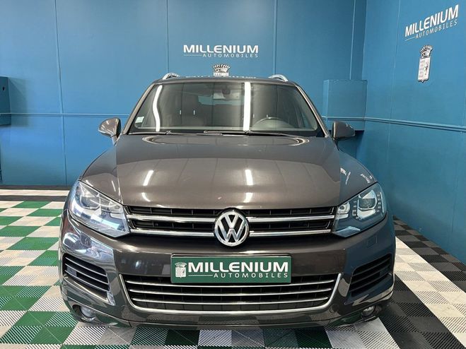Volkswagen Touareg 3.0 V6 TDI 245CH CARAT 4MOTION TIPTRONIC Gris de 2012