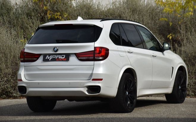 BMW X5 M50d xDrive F15 BVA SPORT TOIT PANO BANG Blanc de 2014
