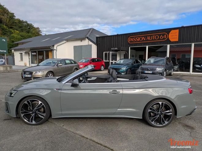 Audi A5 CABRIOLET 2.0 40 TFSI 190 HYBRID MHEV S- Gris de 2020