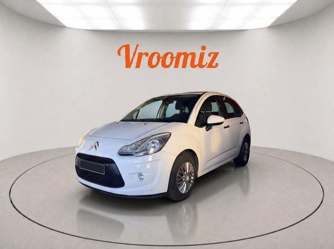 Citroen C3 generation-ii societe 1.4 hdi 70 club Blanc de 2011