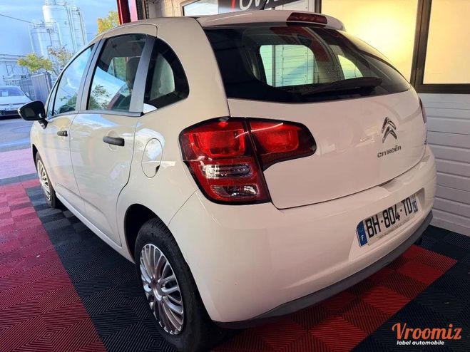 Citroen C3 generation-ii societe 1.4 hdi 70 club Blanc de 2011