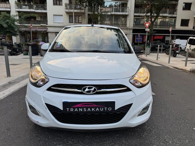 Hyundai I10 Base 1.2 Kappa BOITE AUTOMATIQUE Blanc de 2012