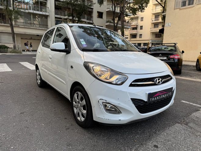 Hyundai I10 Base 1.2 Kappa BOITE AUTOMATIQUE Blanc de 2012