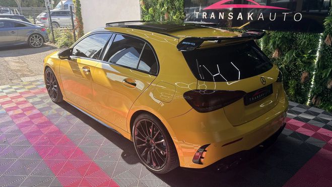 Mercedes Classe A 35 AMG 2.0 4Matic 306 cv Toit ouvrant Bu Jaune de 2019