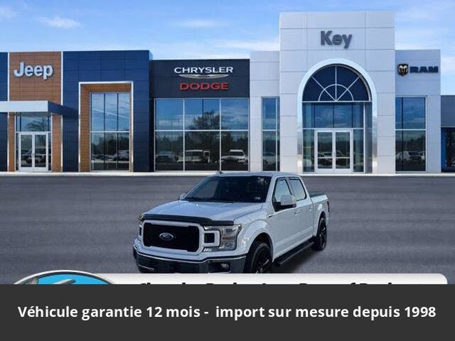 Ford F150 lariat ethanol 5.0l supercrew 4x4 Blanc de 2020