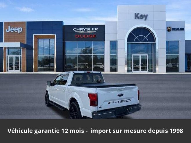 Ford F150 lariat ethanol 5.0l supercrew 4x4 Blanc de 2020