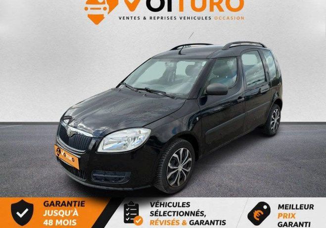 Skoda Roomster (Petit prix) 1.4 TDi 80cv, Noir de 2009