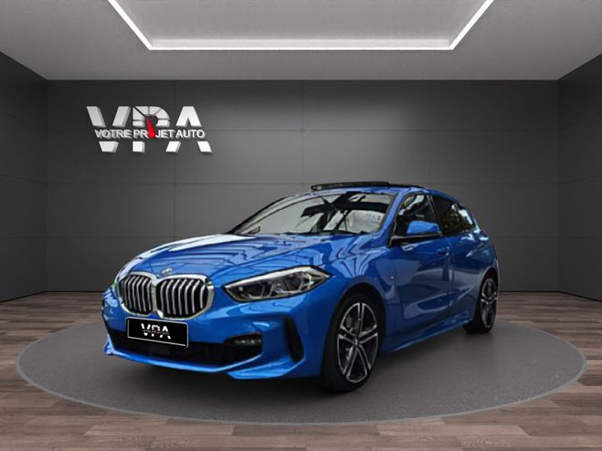 BMW Serie 1 118i M Sport 136 ch BVA ? Toit panoramiq Bleu de 2021
