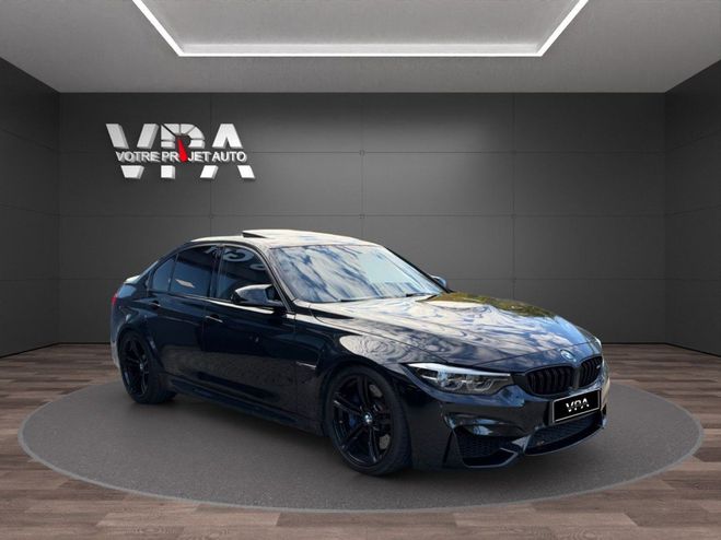BMW M3 F80 3.0 Bi-Turbo 431 ch ? M DKG 7 rappor Noir de 2016