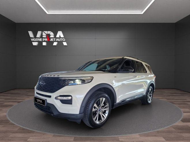 Ford Explorer VI ST-Line 3.0 V6 EcoBoost PHEV 457 ch ? Blanc de 2020