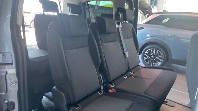 Peugeot E-TRAVELLER Traveller M Electrique 75 kWh 136 ch Bus Gris Acier de 2024