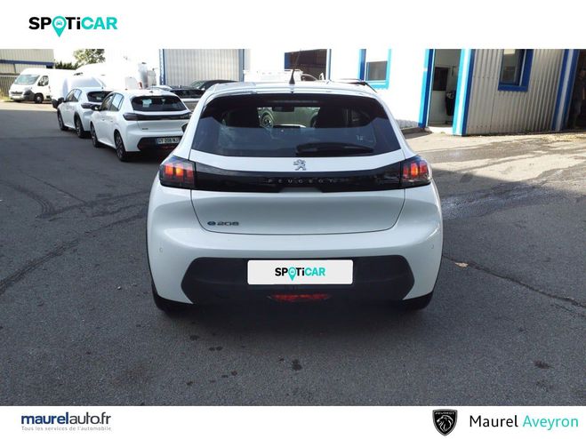Peugeot 208 208 Electrique 50 kWh 136ch Active Pack  White de 2023