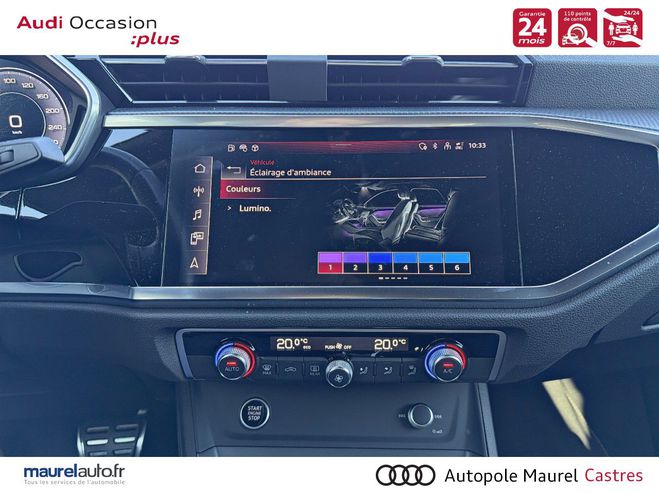 Audi Q3 Q3 Sportback 35 TDI 150 ch S tronic 7 S  White de 2021