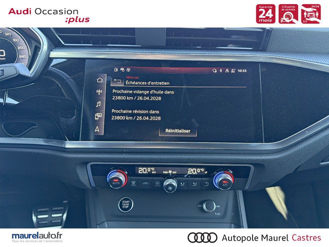 Audi Q3 Q3 Sportback 35 TDI 150 ch S tronic 7 S  White de 2021