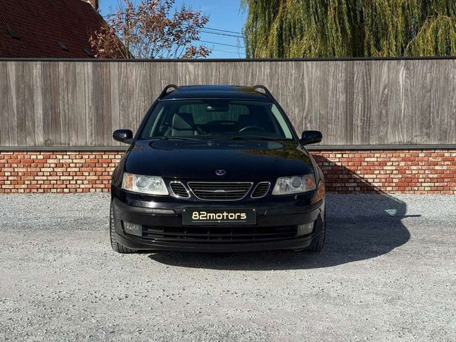 Saab 9 3 2.8 V6 turbo-break-schuifdak-leder-autom Noir M�tallis� de 