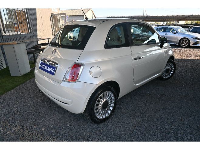 Fiat 500 1.2 8V 69 ch Blanc de 2009