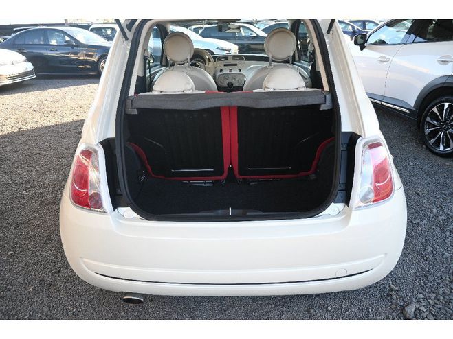 Fiat 500 1.2 8V 69 ch Blanc de 2009