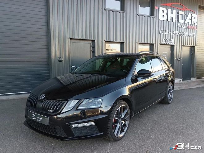Skoda Octavia COMBI RS 2.0 TDI 184CV 4X2 DSG7 VIRTUAL  Noir de 2019