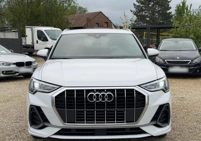 Audi Q3 35 TDI 150 ch S line tronic ? Matrix LED Blanc de 2019