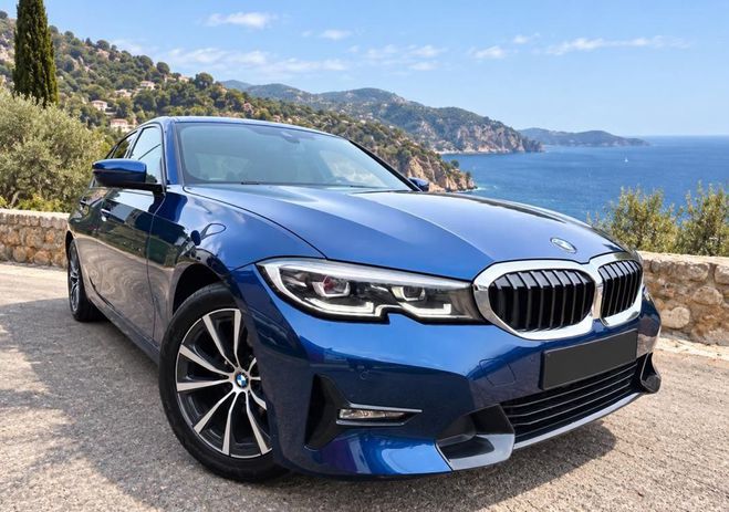 BMW Serie 3 G20 318d 150 ch Edition Sport Bleu de 2019
