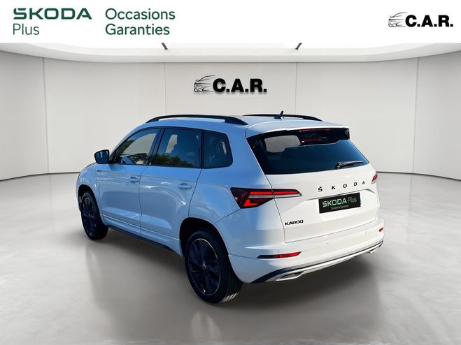 Skoda Karoq 1.5 TSI 150 ch ACT DSG7 Sportline Blanc de 2024