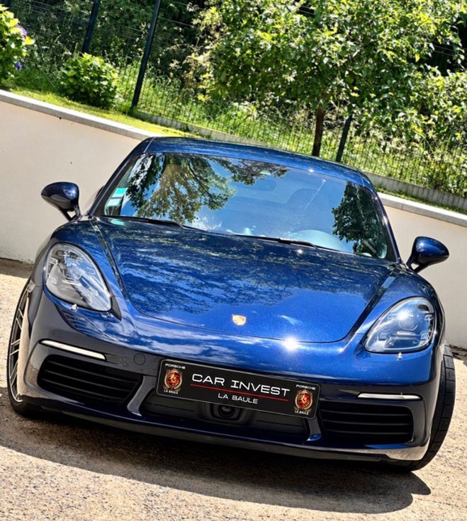 Porsche 718 Cayman 2.L Bleu Fonc� de 2016