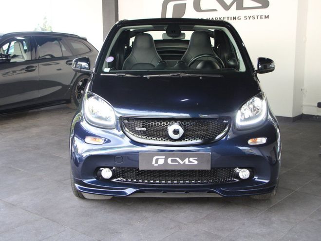 Smart Fortwo CABRIO 0.9 109 ch S&S BA6 Brabus Bleu de 2017