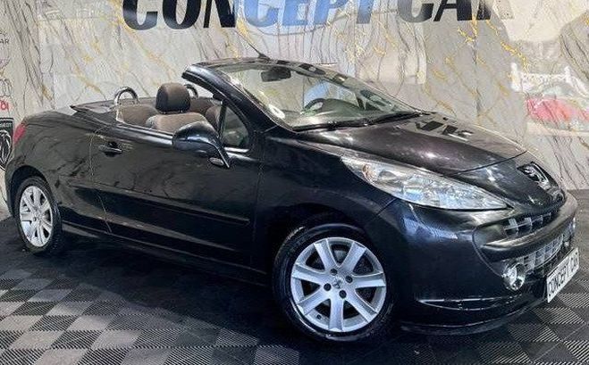 Peugeot 207 CABRIOLET 1.6 SPORT 2009 87 921Kms Premi Noir de 2009