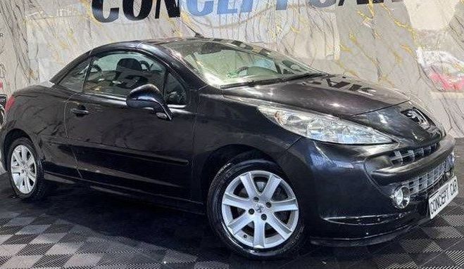 Peugeot 207 CABRIOLET 1.6 SPORT 2009 87 921Kms Premi Noir de 2009