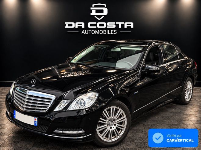 Mercedes Classe E 4 lV 200 D 2.2 CDI 136 Cv - FRAIS MECANI Noir M�tallis� de 2012
