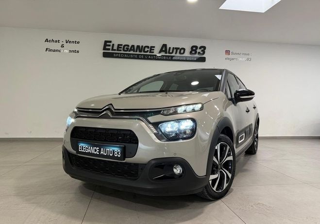 Citroen C3 1.5 BLUEHDI 100CH S&S SHINE CARPLAY CAME Beige de 2021