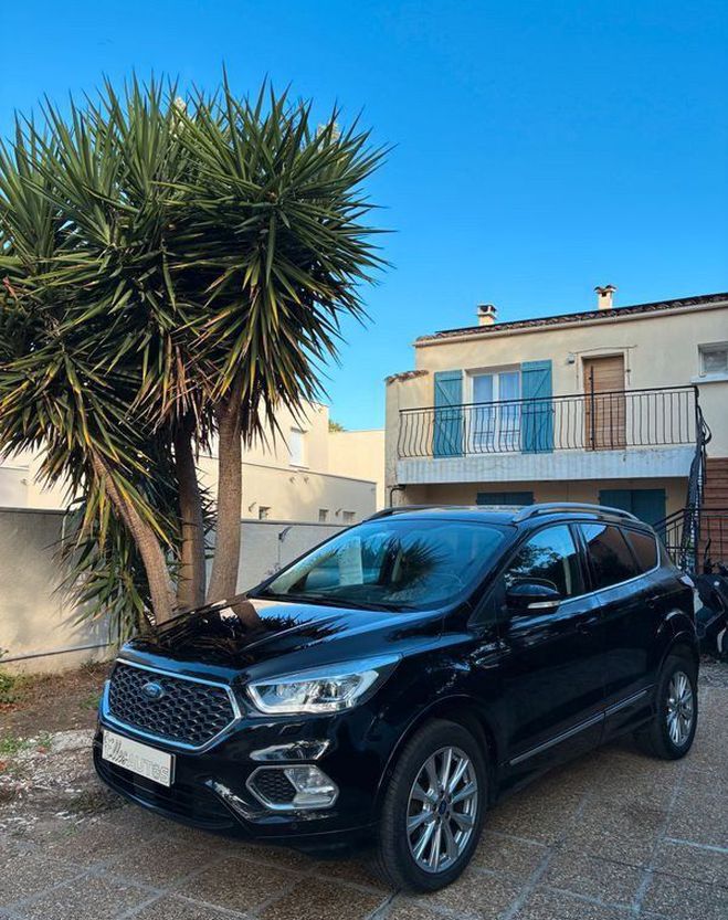 Ford Kuga 2.0 TDCi VIGNIALE 180CH BOITE AUTO Noir de 2019