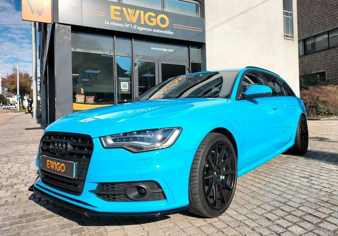 Audi A6 AVANT 3.0 TDI 313 Excusive QUATTRO TIPTR Bleu de 2014