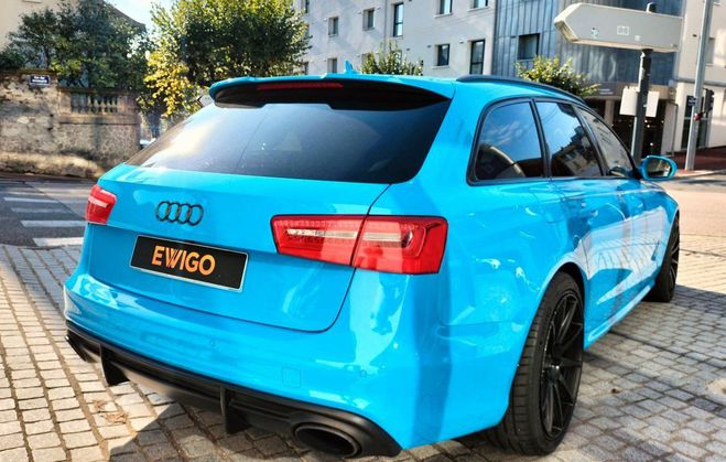 Audi A6 AVANT 3.0 TDI 313 Excusive QUATTRO TIPTR Bleu de 2014